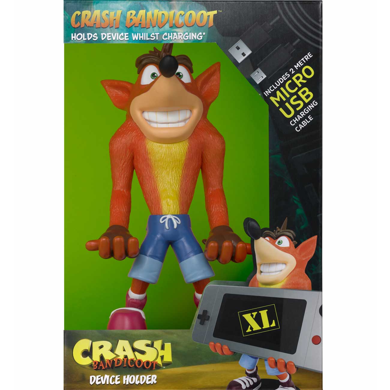 Купить Держатель для геймпада Exquisite Gaming Cable Guy: Crash Bandicoot  XL в каталоге интернет магазина М.Видео по выгодной цене с доставкой,  отзывы, фотографии - Москва