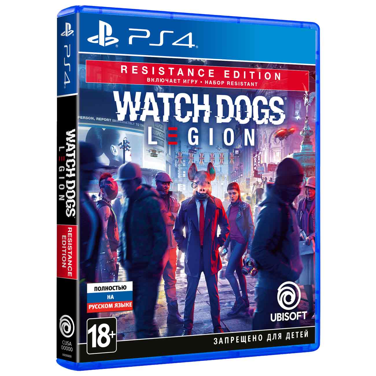 Купить PS4 игра Ubisoft Watch_Dogs: Legion. Resistance Edition в каталоге  интернет магазина М.Видео по выгодной цене с доставкой, отзывы, фотографии  - Москва