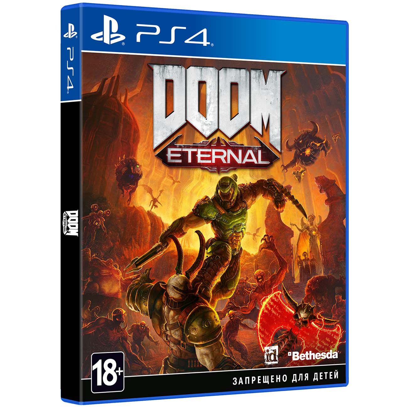 Купить PS4 игра Bethesda DOOM Eternal в каталоге интернет магазина М.Видео  по выгодной цене с доставкой, отзывы, фотографии - Москва