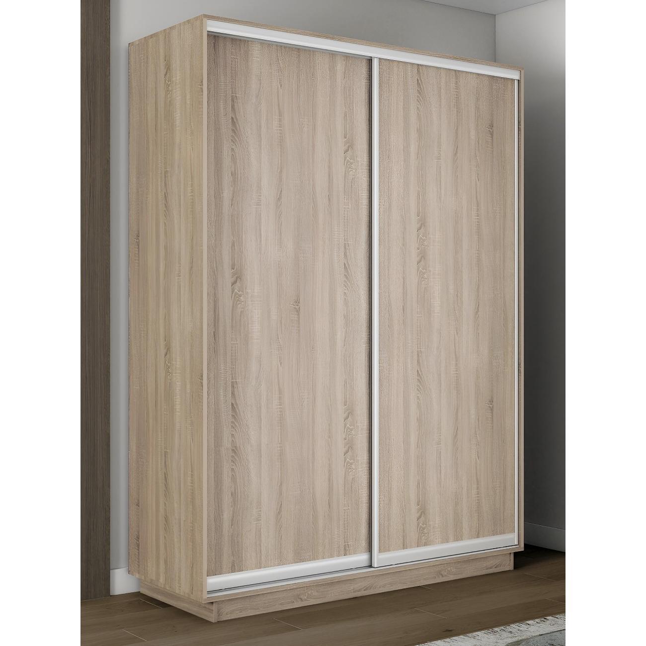 Изображение товара Шкаф-купе Е1 1,6 Экспресс 2-х дверный 160х220х60 ДСП Сонома