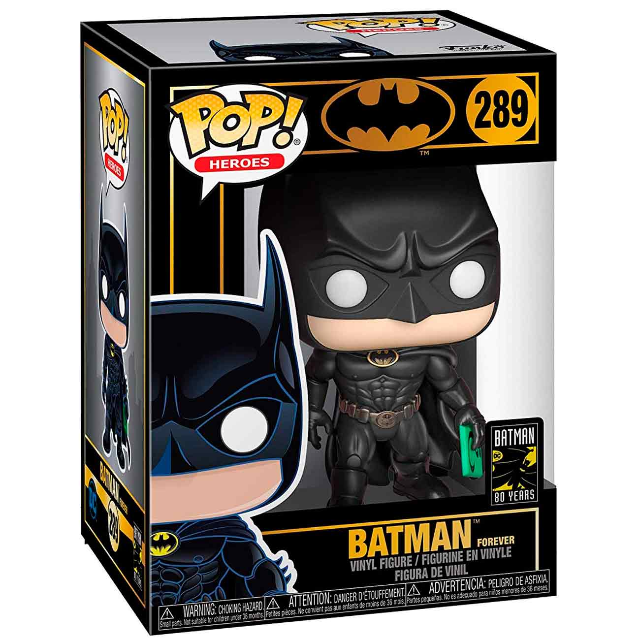 Купить Фигурка Funko POP! Vinyl: DC: Batman 80th: Batman (1995) в каталоге  интернет магазина М.Видео по выгодной цене с доставкой, отзывы, фотографии  - Москва