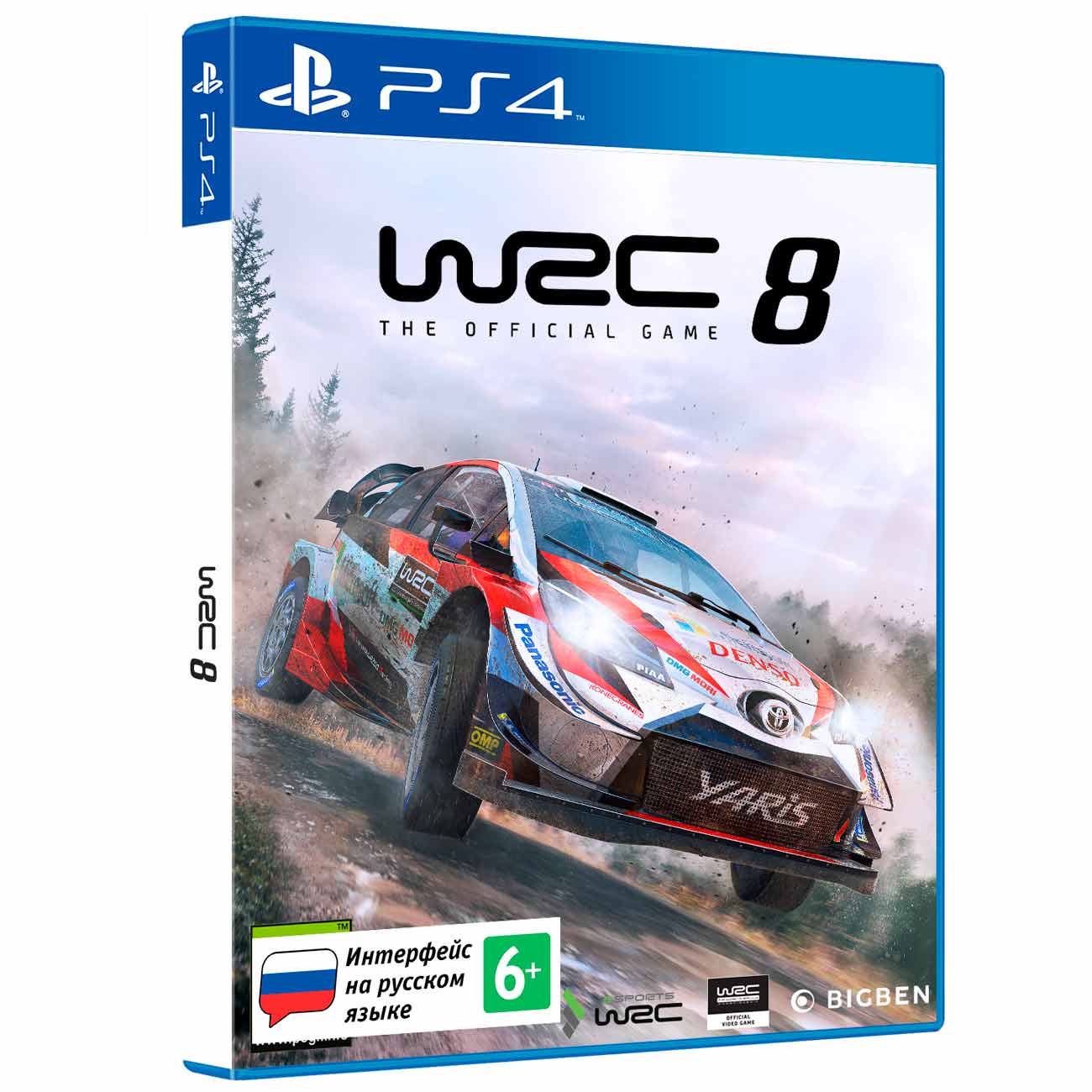 Купить PS4 игра Bigben Interactive WRC 8 в каталоге интернет магазина  М.Видео по выгодной цене с доставкой, отзывы, фотографии - Москва