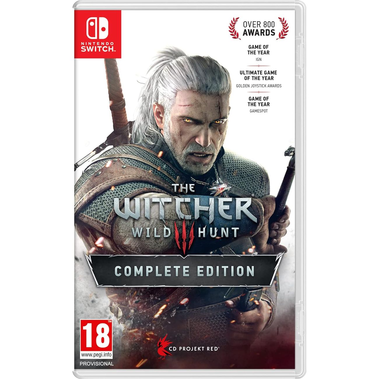 Игра CD Projekt RED Nintendo Ведьмак 3: Дикая Охота. Полное Издание