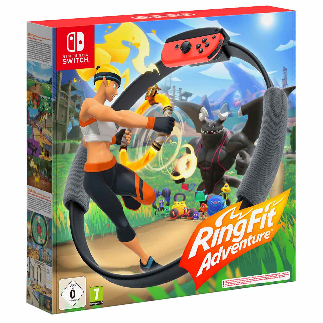 Купить Игра Nintendo Switch Ring Fit Adventure в каталоге интернет магазина  М.Видео по выгодной цене с доставкой, отзывы, фотографии - Москва