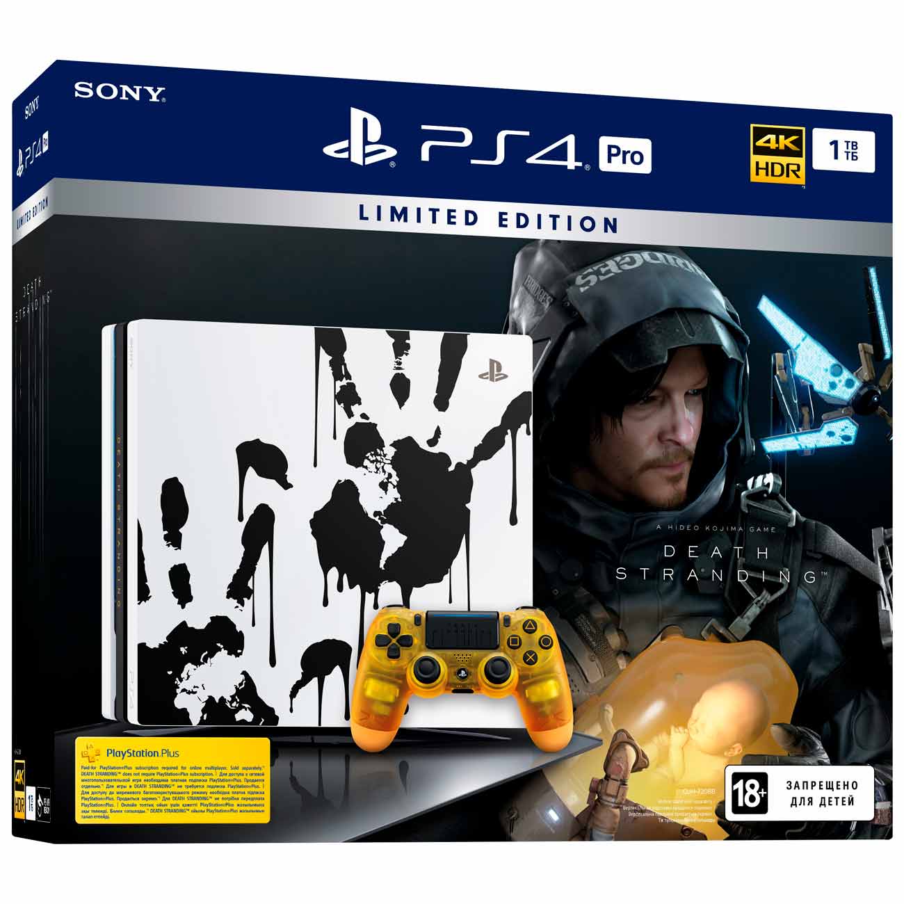 Купить Игровая консоль PlayStation 4 Pro 1TB LE + Death Stranding в  каталоге интернет магазина М.Видео по выгодной цене с доставкой, отзывы,  фотографии - Москва