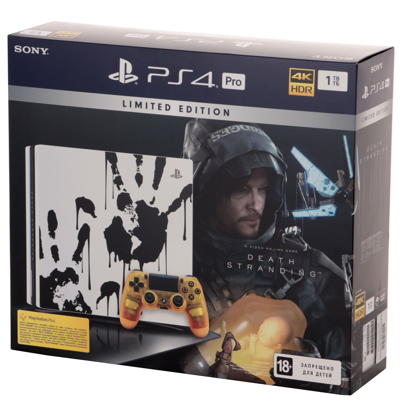 Купить Игровая консоль PlayStation 4 Pro 1TB LE + Death Stranding в  каталоге интернет магазина М.Видео по выгодной цене с доставкой, отзывы,  фотографии - Москва