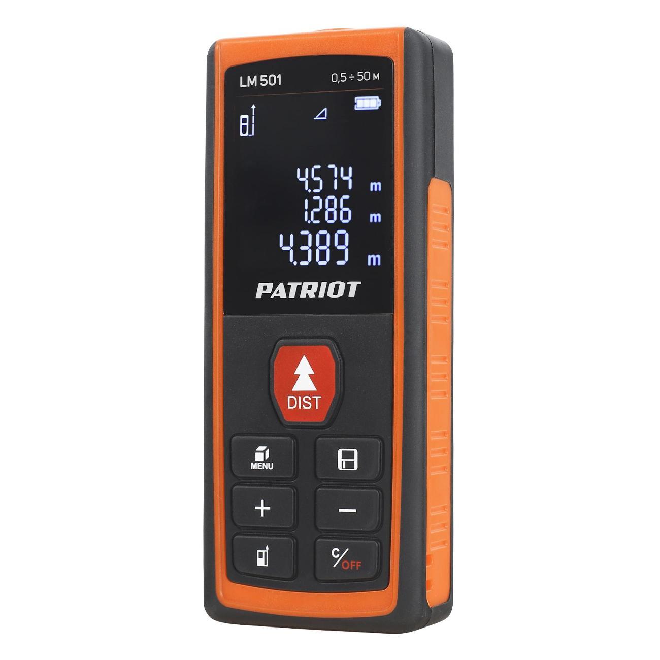 Изображение товара Дальномер лазерный и рулетка Patriot Патриот_120201501