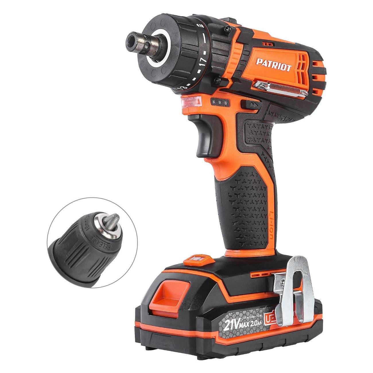Изображение товара Дрель-шуруповерт Patriot Дрель-шуруп Патриот