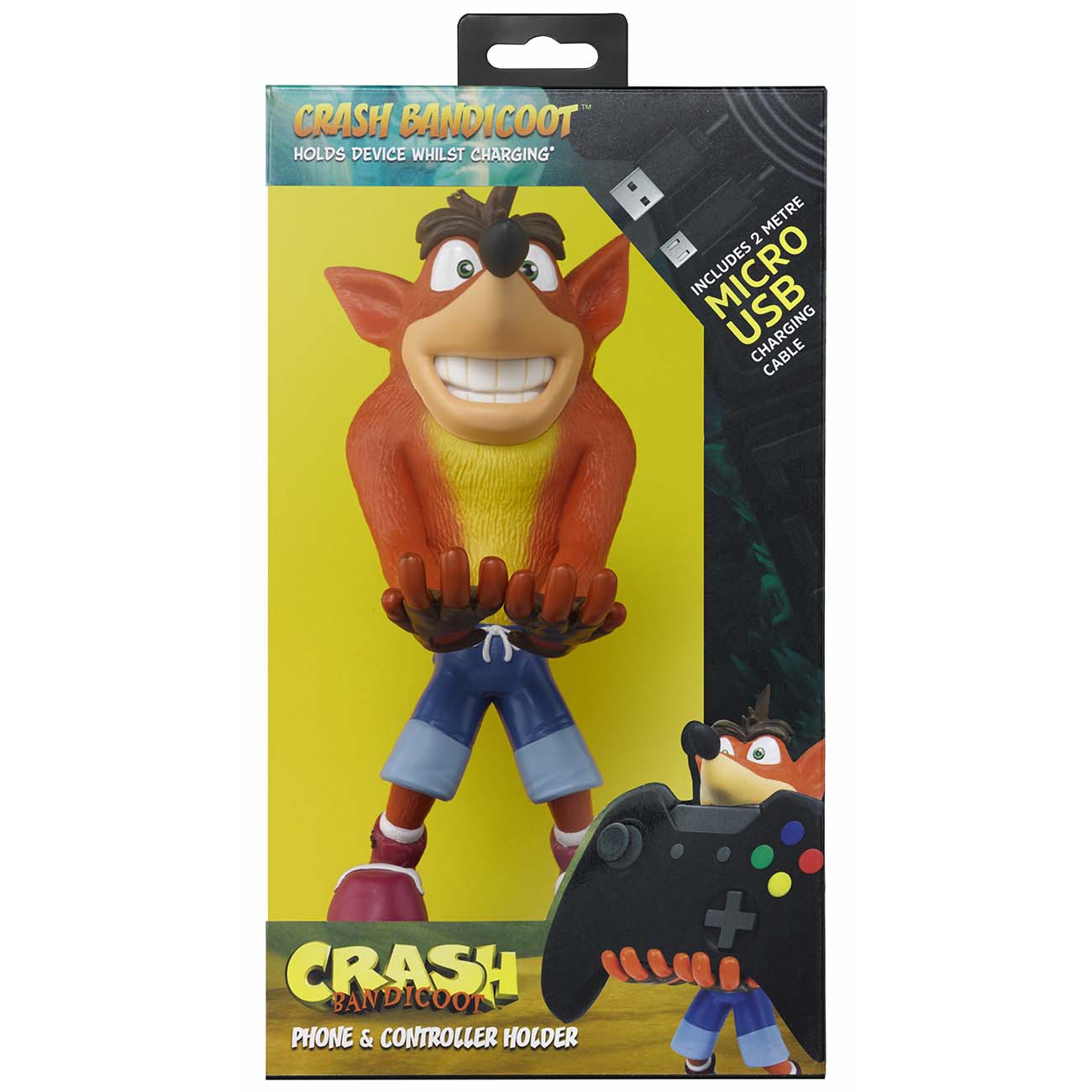 Купить Держатель для геймпада Exquisite Gaming Cable Guy: Crash Bandicoot в  каталоге интернет магазина М.Видео по выгодной цене с доставкой, отзывы,  фотографии - Москва