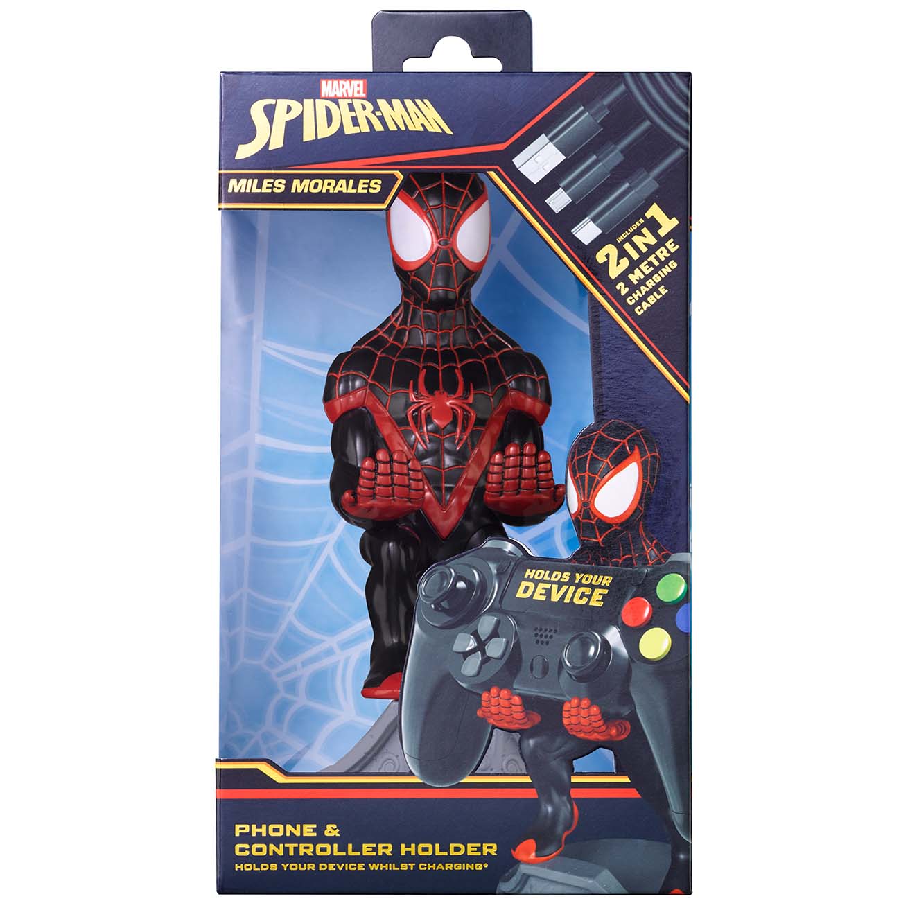 Купить Держатель для геймпада Exquisite Gaming Cable Guy: Marvel: Miles  Morales Spiderman в каталоге интернет магазина М.Видео по выгодной цене с  доставкой, отзывы, фотографии - Москва