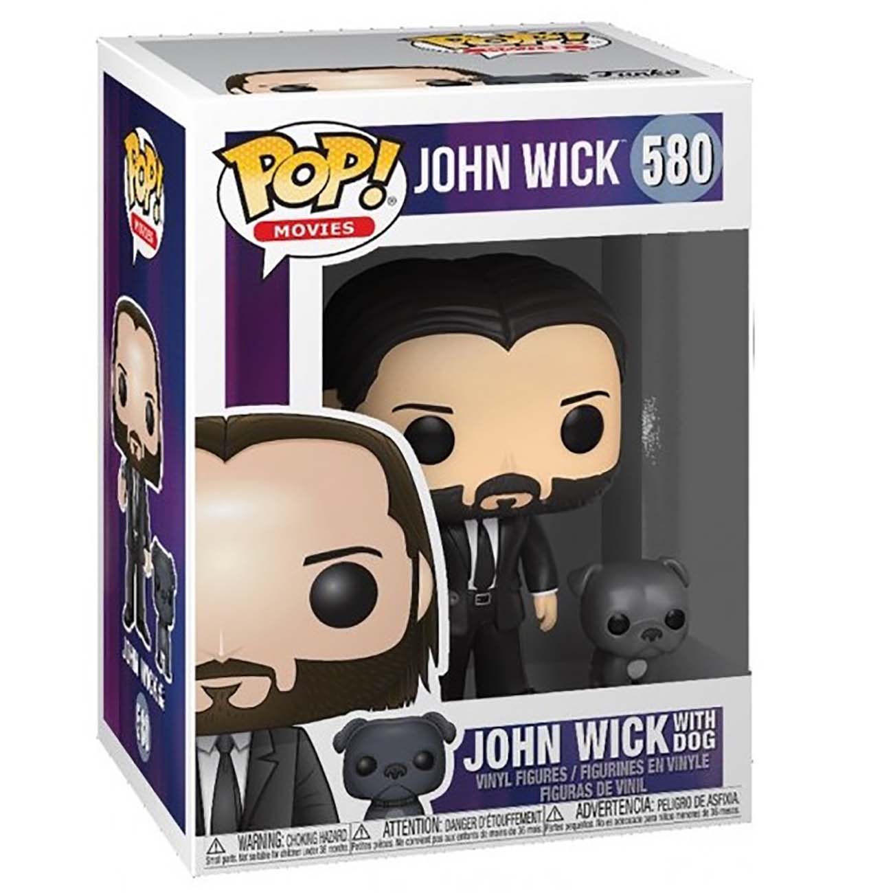 Купить Фигурка Funko POP! John Wick: John (Black Suit) w/Dog в каталоге  интернет магазина М.Видео по выгодной цене с доставкой, отзывы, фотографии  - Москва