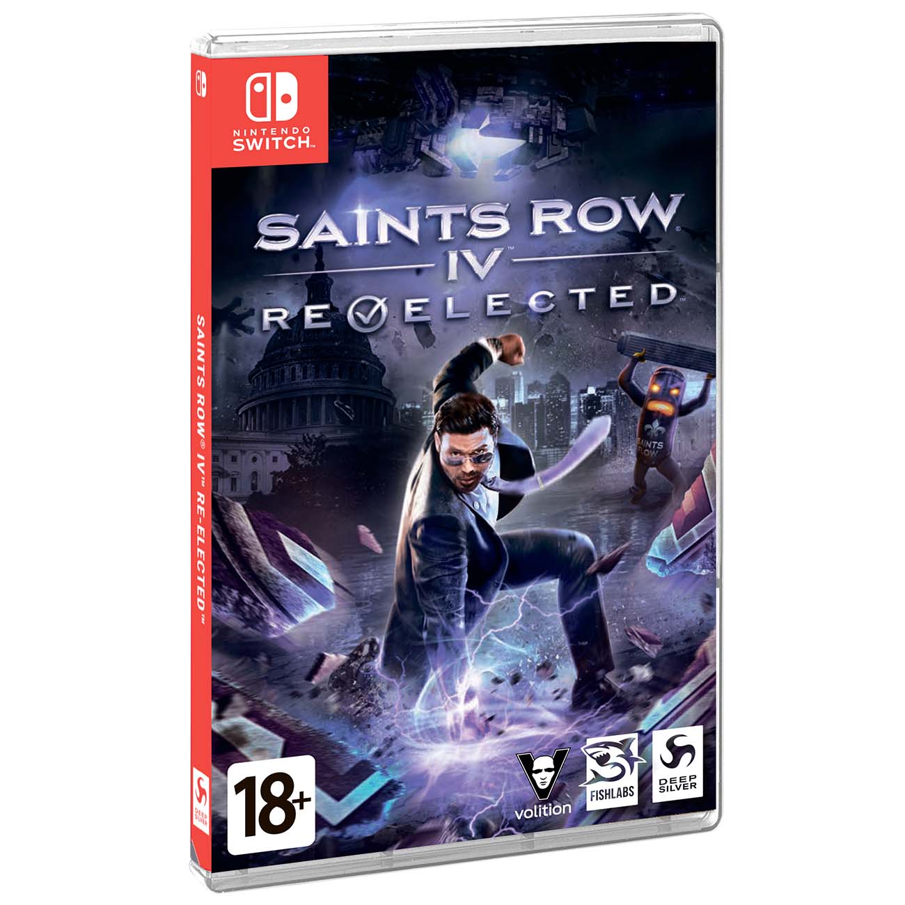 Купить Игра Deep Silver Nintendo Saints Row IV Re-elected в каталоге  интернет магазина М.Видео по выгодной цене с доставкой, отзывы, фотографии  - Москва