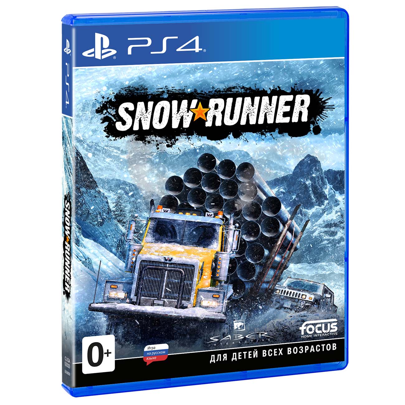 Купить PS4 игра Focus Home SnowRunner Стандартное издание в каталоге  интернет магазина М.Видео по выгодной цене с доставкой, отзывы, фотографии  - Москва