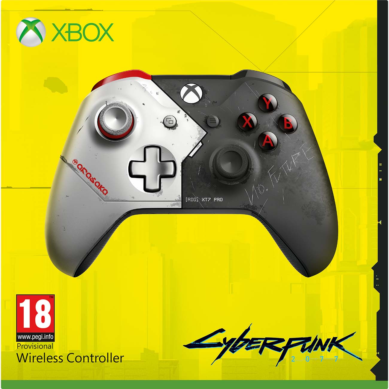 Купить Геймпад для Xbox Microsoft Cyberpunk 2077 Limited Edition  (WL3-00142) в каталоге интернет магазина М.Видео по выгодной цене с  доставкой, отзывы, фотографии - Москва