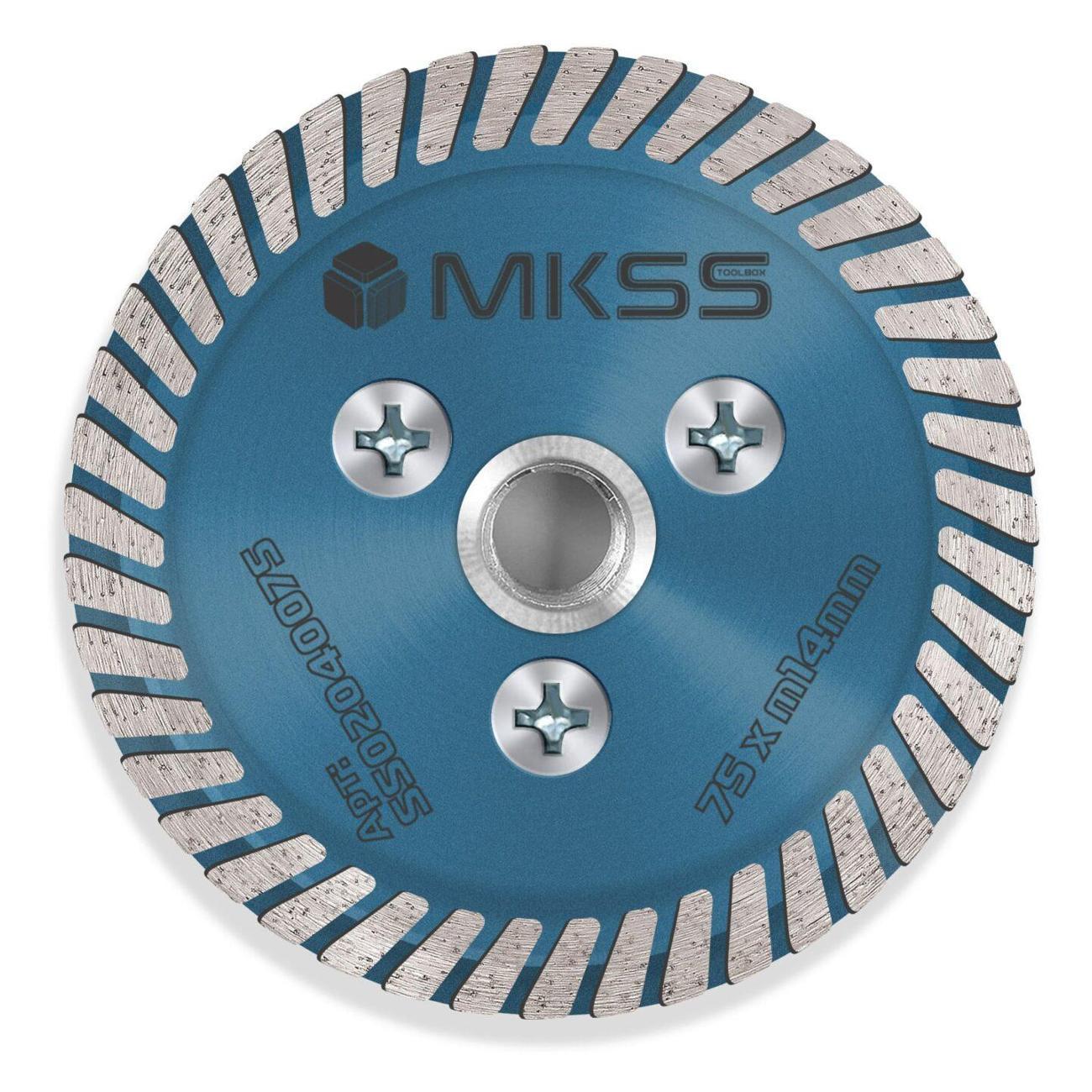 Изображение товара Круг алмазный MKSS универсальный Handy 75х7x1,4хM14 MKSS