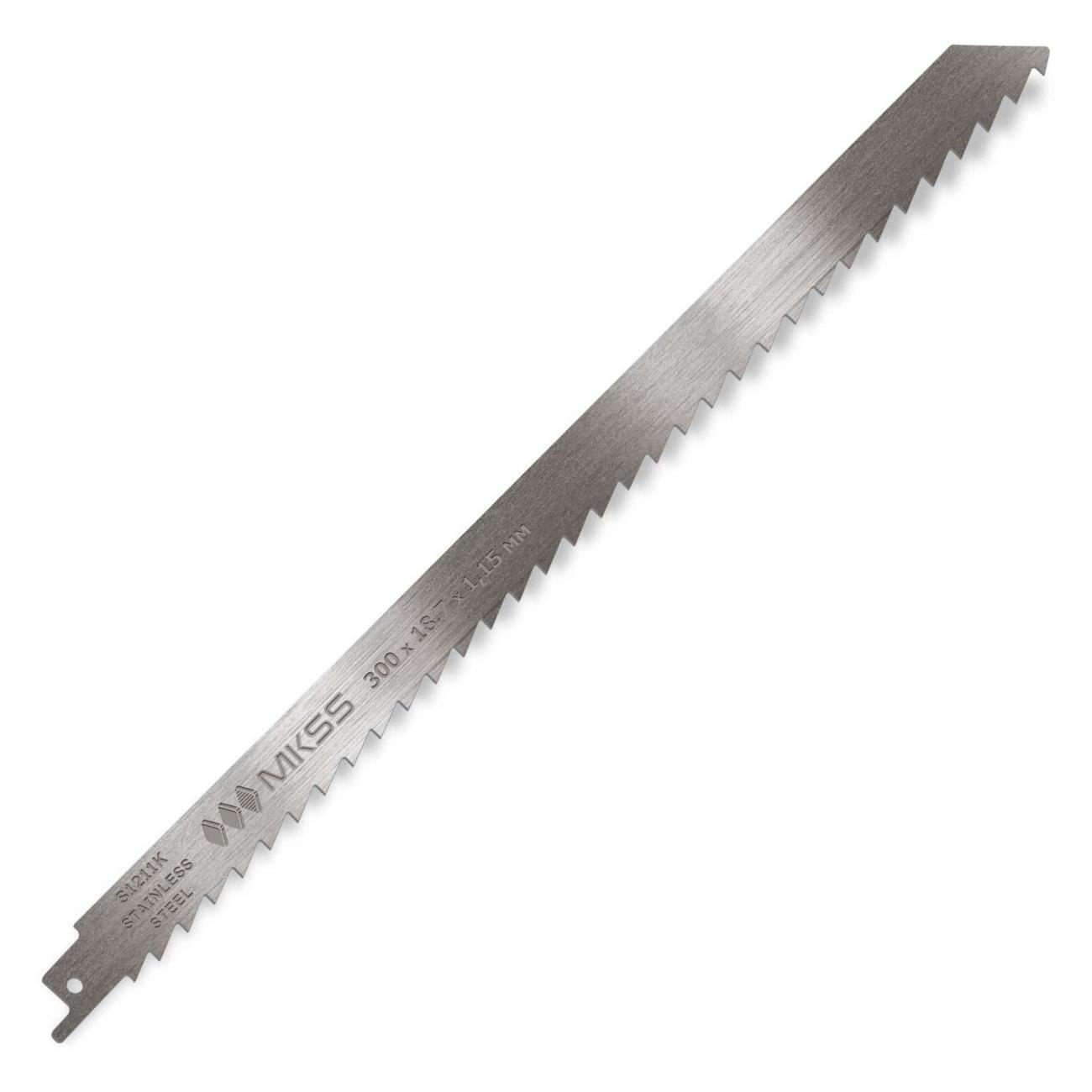 Изображение товара Полотно пильное MKSS S1211K по льду 300х18,75х1,15х8,5мм MKSS