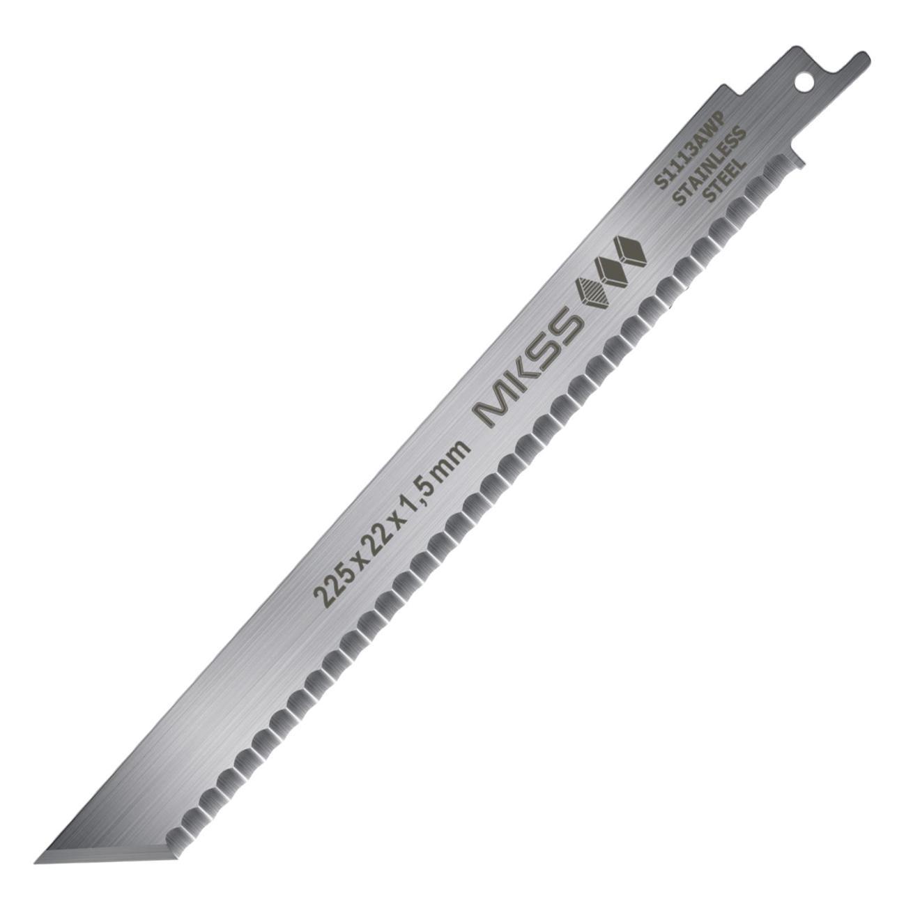 Изображение товара Полотно пильное MKSS с волнообразной кромкой для сабельной пилы S1113