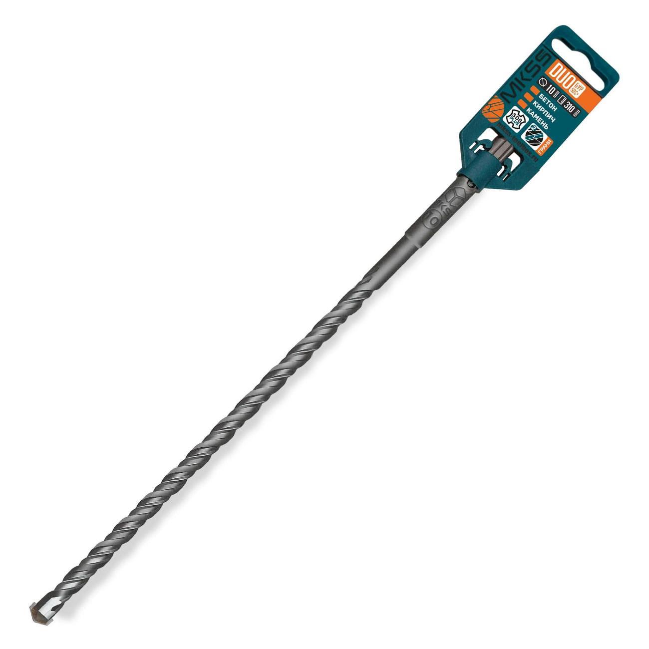 Изображение товара Бур MKSS Бур по бетону Duo 10x310мм SDS-plus MKSS