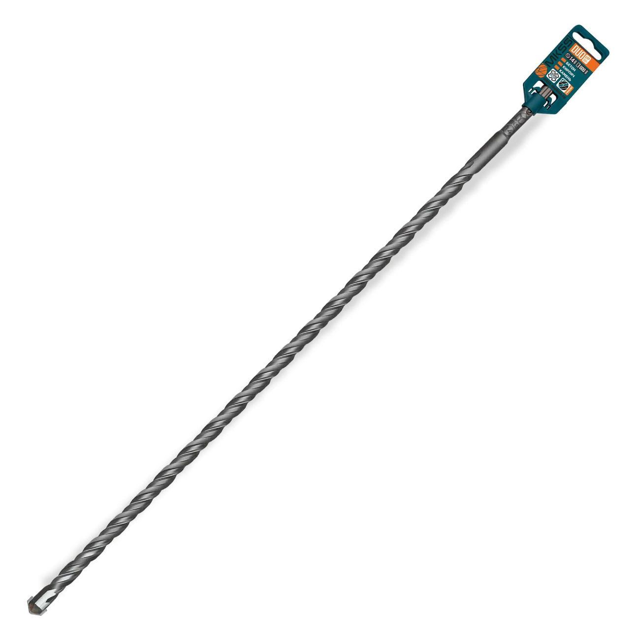 Изображение товара Бур MKSS Бур по бетону Duo 14x600мм SDS-plus MKSS Изображение товара Бур MKSS Бур по бетону Duo 14x600мм SDS-plus MKSS