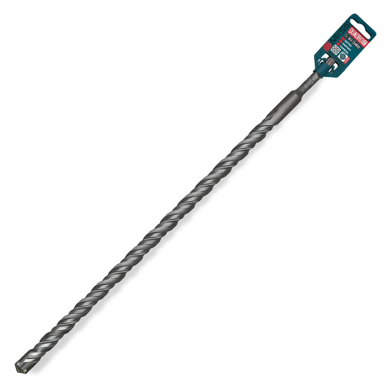 Изображение товара Бур MKSS Бур по бетону Quadro 18x460мм SDS-plus MKSS