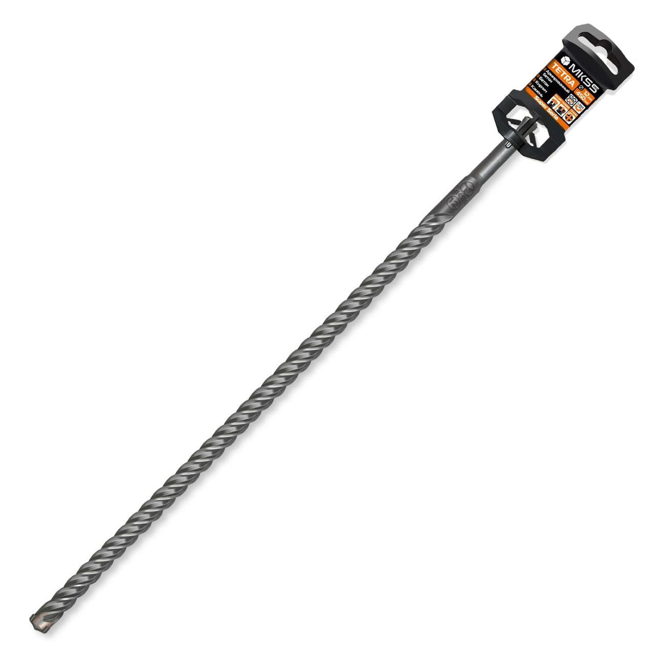 Изображение товара Бур MKSS Бур по арм бетону Tetra 12x450мм SDS-plus MKSS