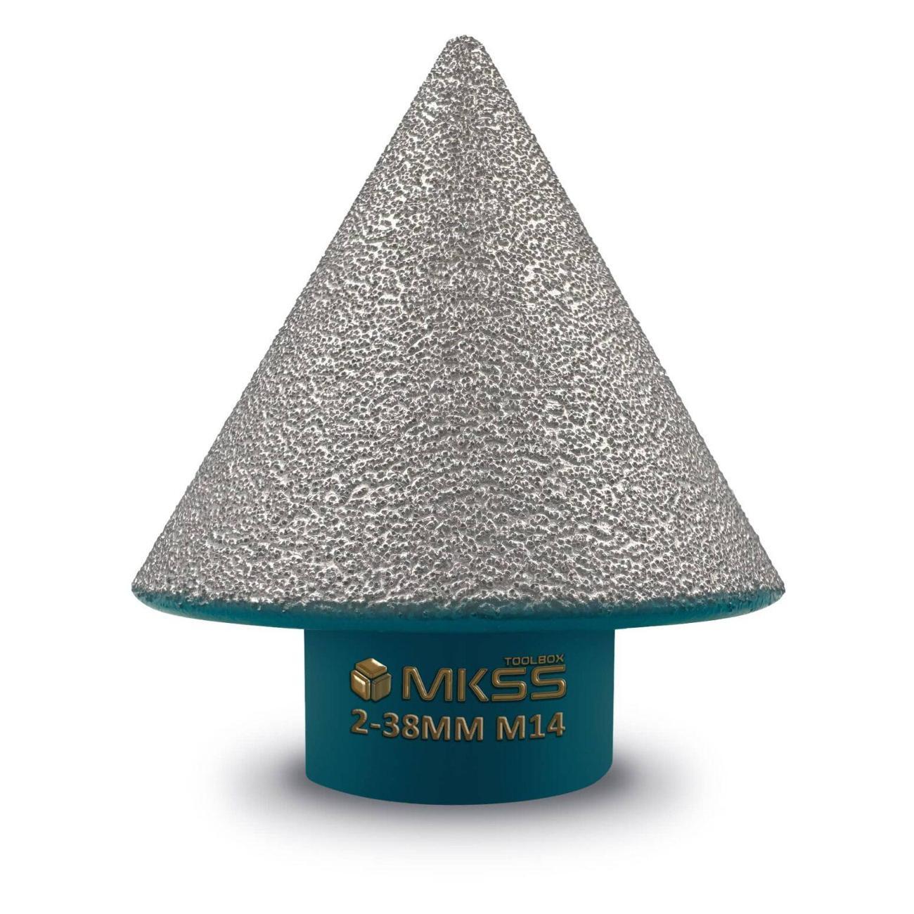 Изображение товара Коронки MKSS Фреза конусная 2х38мм М14 MKSS