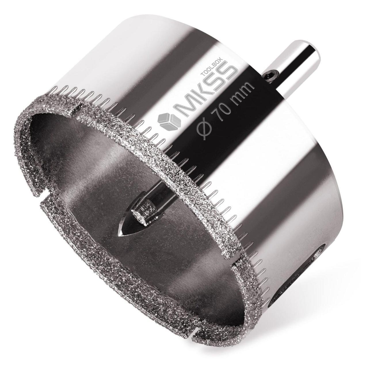 Изображение товара Коронки MKSS с центрирующим сверлом 70мм MKSS