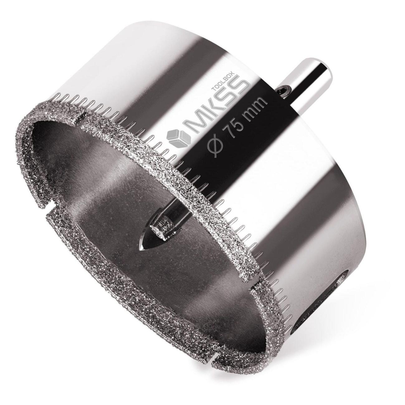 Изображение товара Коронки MKSS с центрирующим сверлом 75мм MKSS