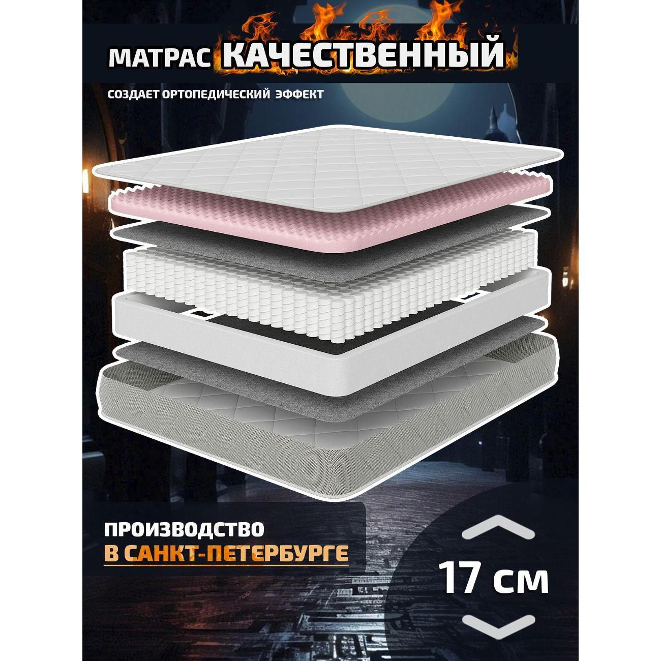 Изображение товара Матрас PITERSON ортопедический Apus 140x190 Изображение товара Матрас PITERSON ортопедический Apus 140x190