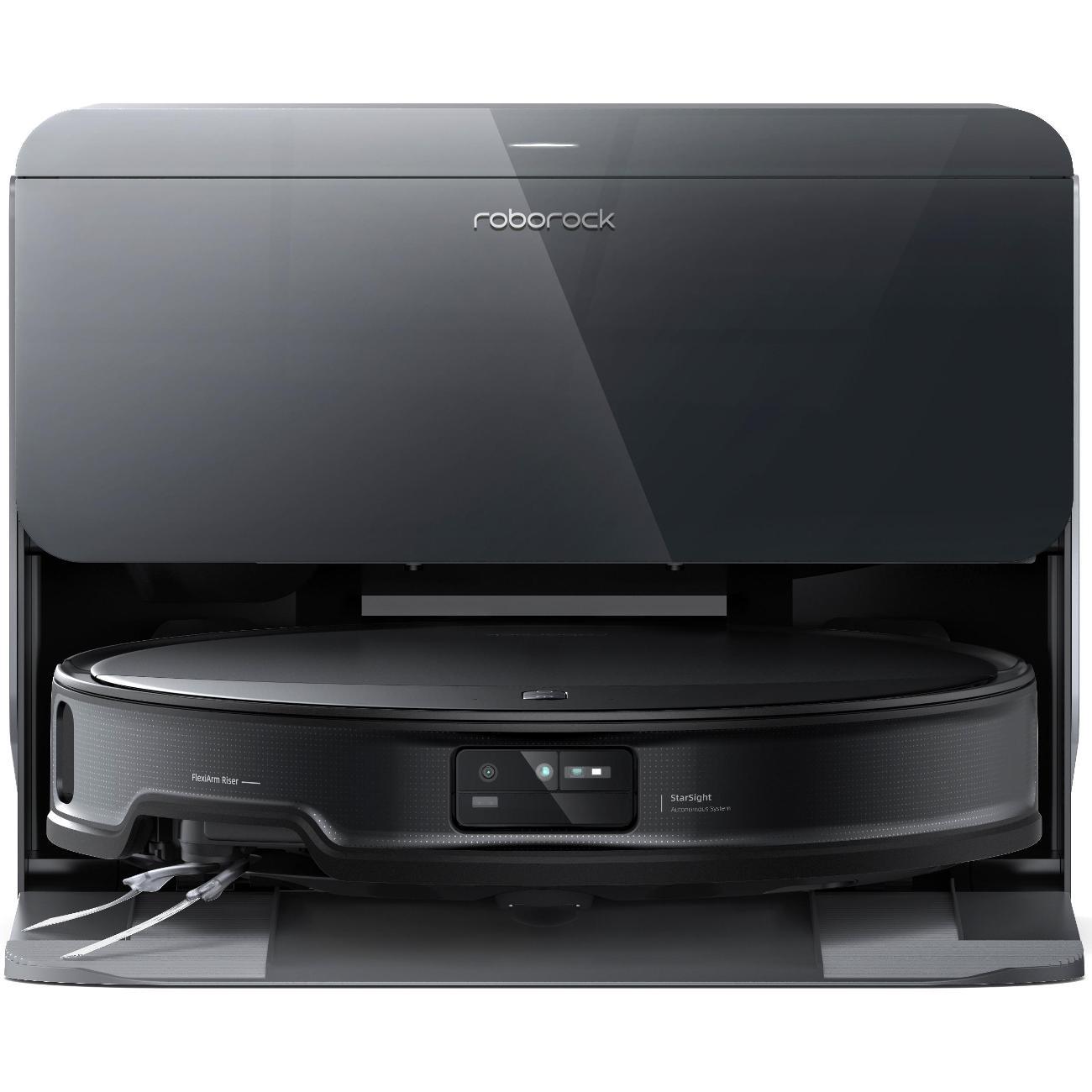 Изображение товара Робот-пылесос с базой очистки Roborock Saros 10R с водопроводом S91COP черный Изображение товара Робот-пылесос с базой очистки Roborock Saros 10R с водопроводом S91COP черный