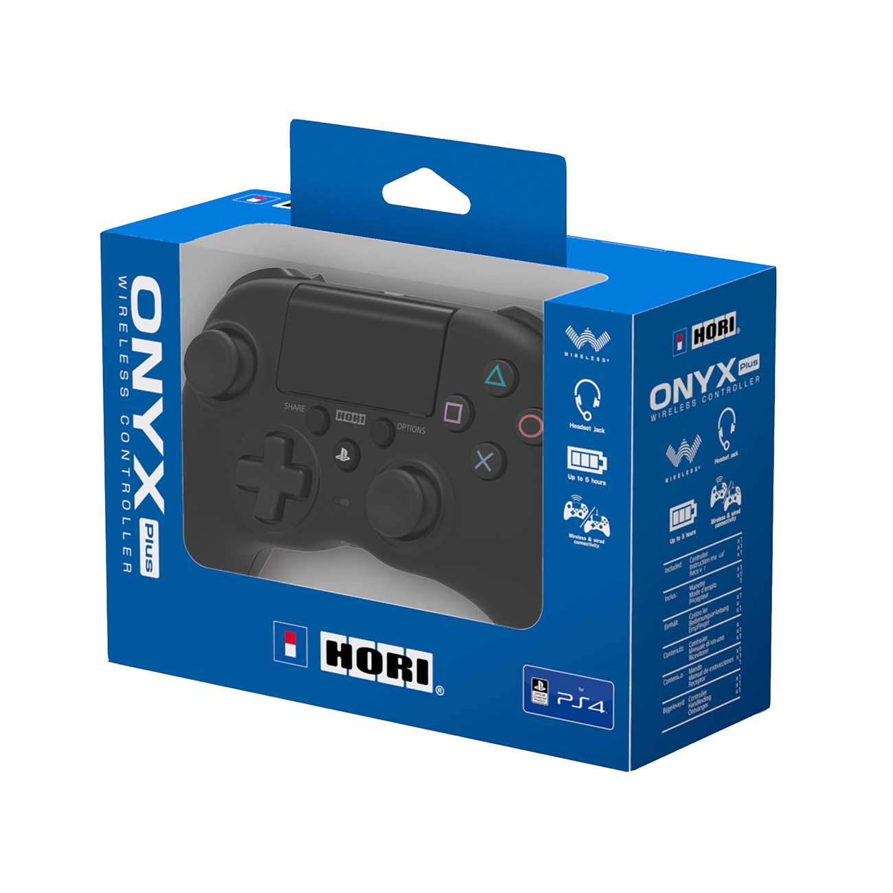 Купить Геймпад для консоли PS4 Hori Onyx Plus Wireless (PS4-149E) в  каталоге интернет магазина М.Видео по выгодной цене с доставкой, отзывы,  фотографии - Москва