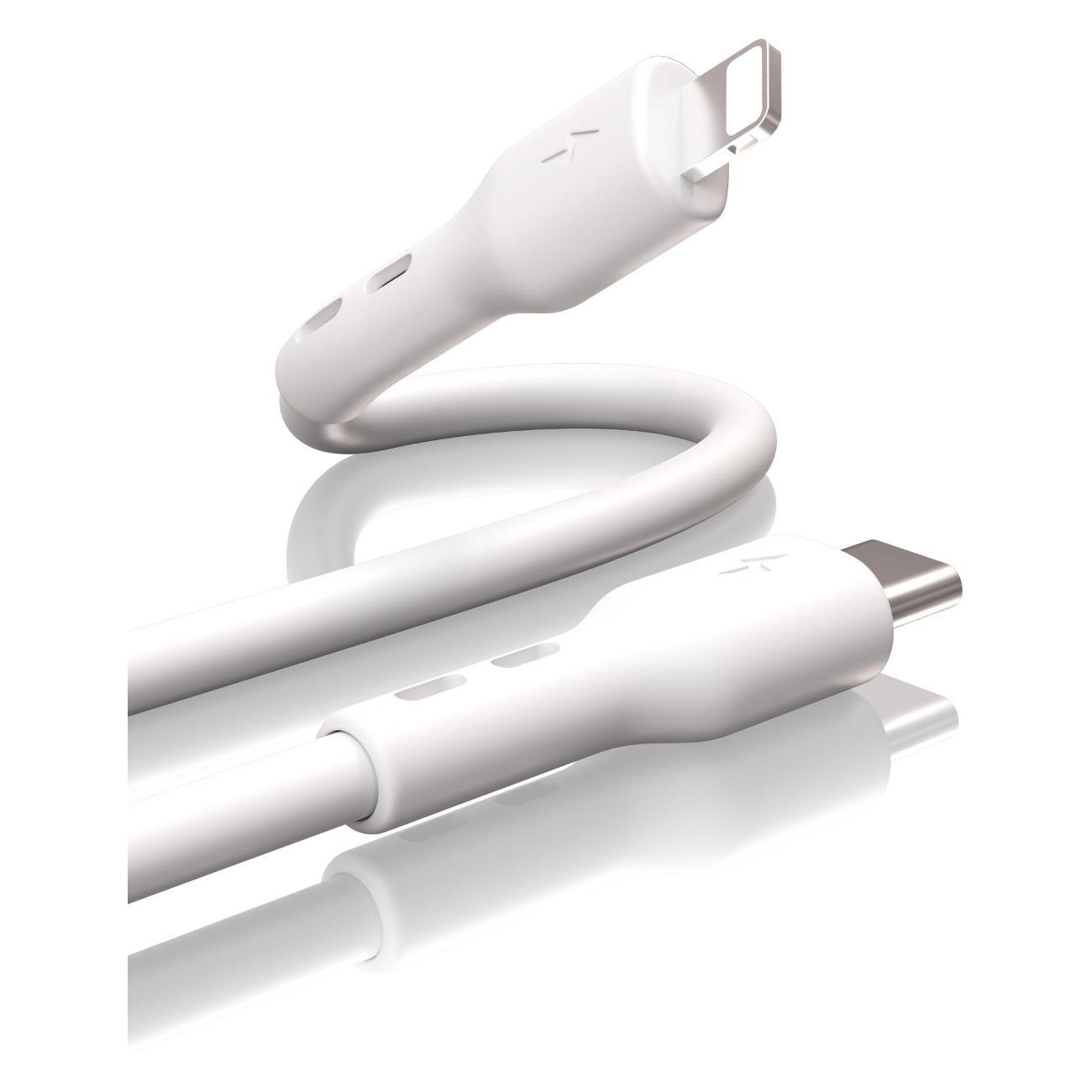 Изображение товара Кабель для смартфона, телефона Wiiix Кабель CB-107TC-U8-20W WIIIX Type-C-Lighting 2 м