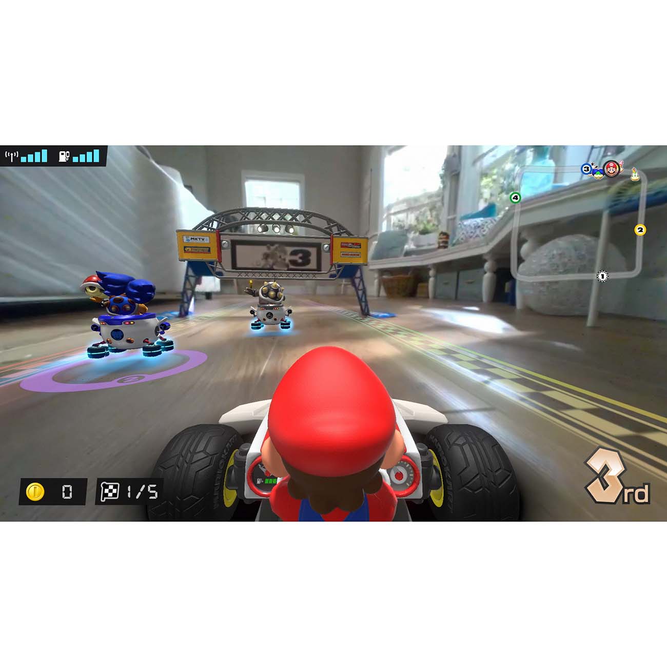 Купить Набор для игры Nintendo Switch Mario Kart Live: Home Circuit - Mario  в каталоге интернет магазина М.Видео по выгодной цене с доставкой, отзывы,  фотографии - Москва