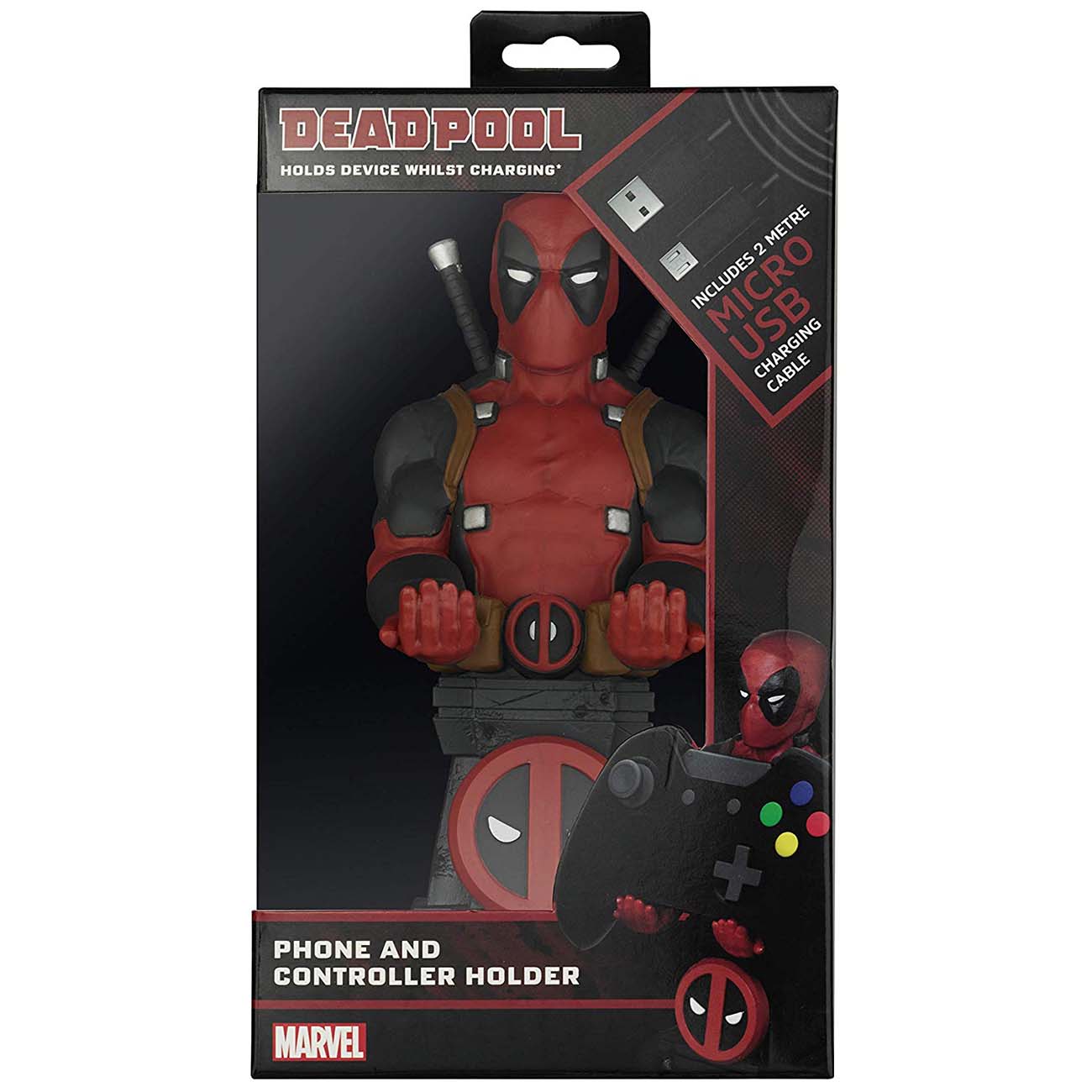 Купить Держатель для геймпада Exquisite Gaming Cable Guy: Deadpool в  каталоге интернет магазина М.Видео по выгодной цене с доставкой, отзывы,  фотографии - Москва