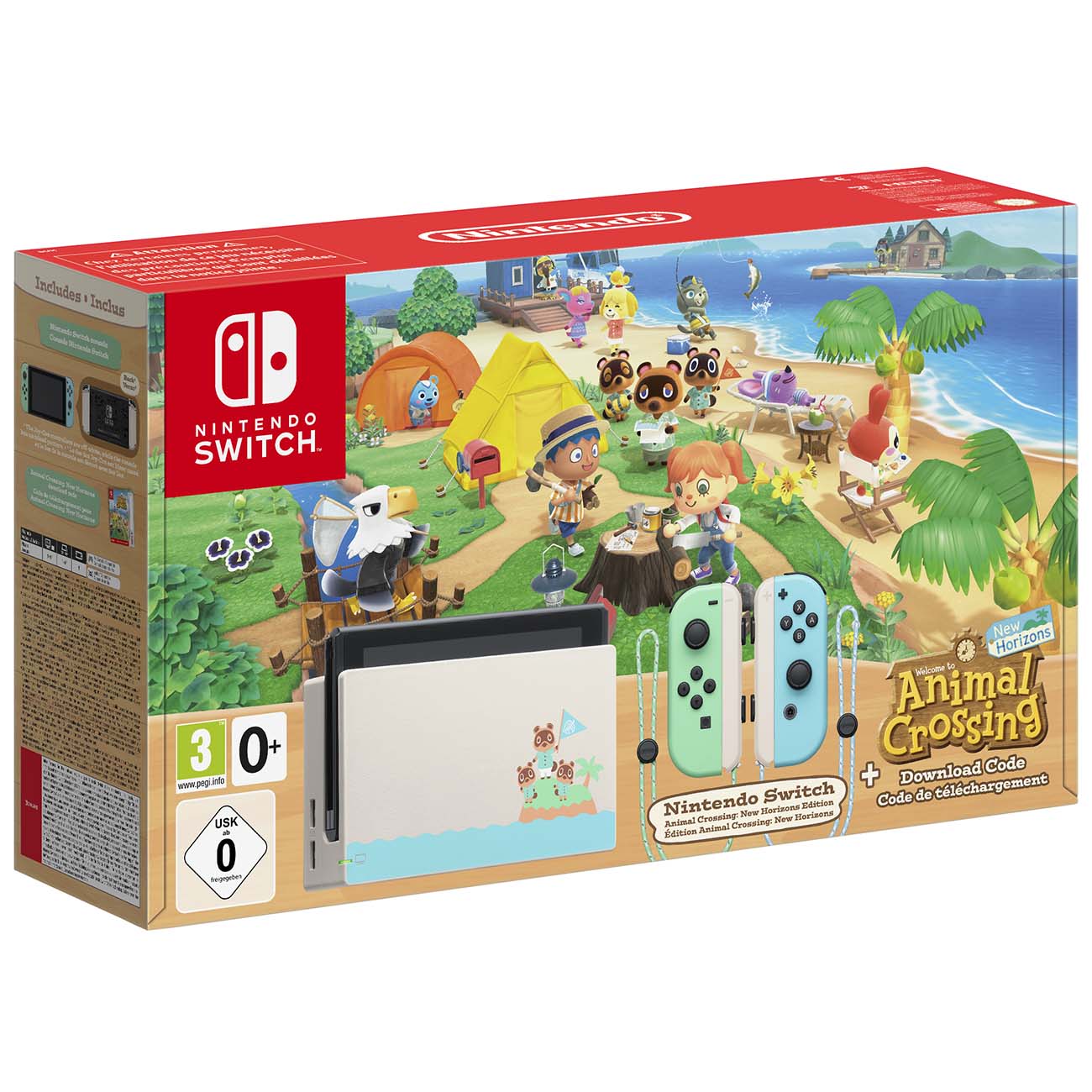 Купить Игровая приставка Nintendo Switch Особое издание Animal Crossing: New  Horizons в каталоге интернет магазина М.Видео по выгодной цене с доставкой,  отзывы, фотографии - Москва