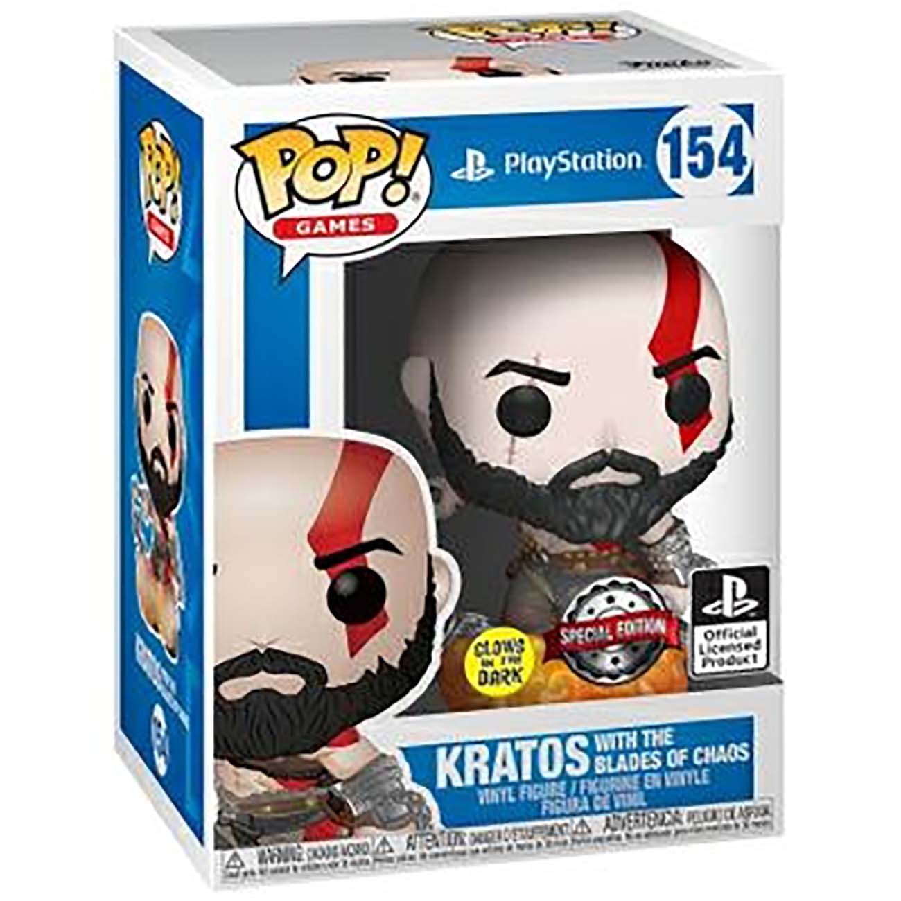 Купить Фигурка Funko POP! God Of War: Kratos with the Blades of Chaos в  каталоге интернет магазина М.Видео по выгодной цене с доставкой, отзывы,  фотографии - Москва