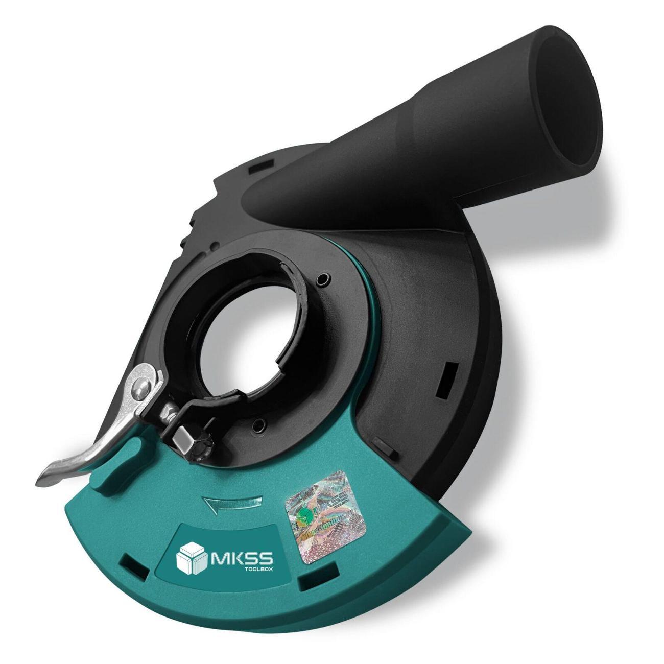 Изображение товара Насадка для шлифовального инструмента MKSS Кожух-пылеудалитель для шлифования на УШМ 125мм