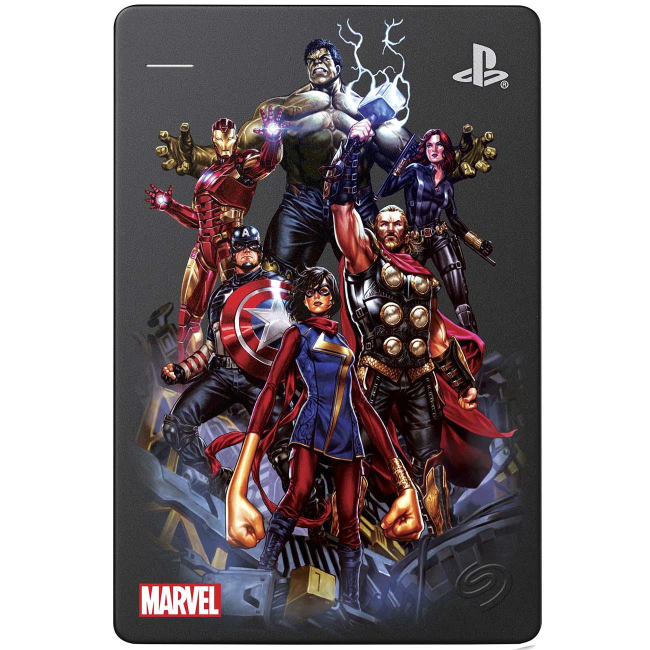 Купить Внешний жесткий диск для PS5 Seagate 2TB Avengers Assemble  (STGD2000203) в каталоге интернет магазина М.Видео по выгодной цене с  доставкой, отзывы, фотографии - Москва