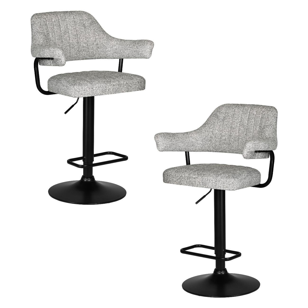 Изображение товара Стул барный DOBRIN CHARLY BLACK 2LGr Изображение товара Стул барный DOBRIN CHARLY BLACK 2LGr