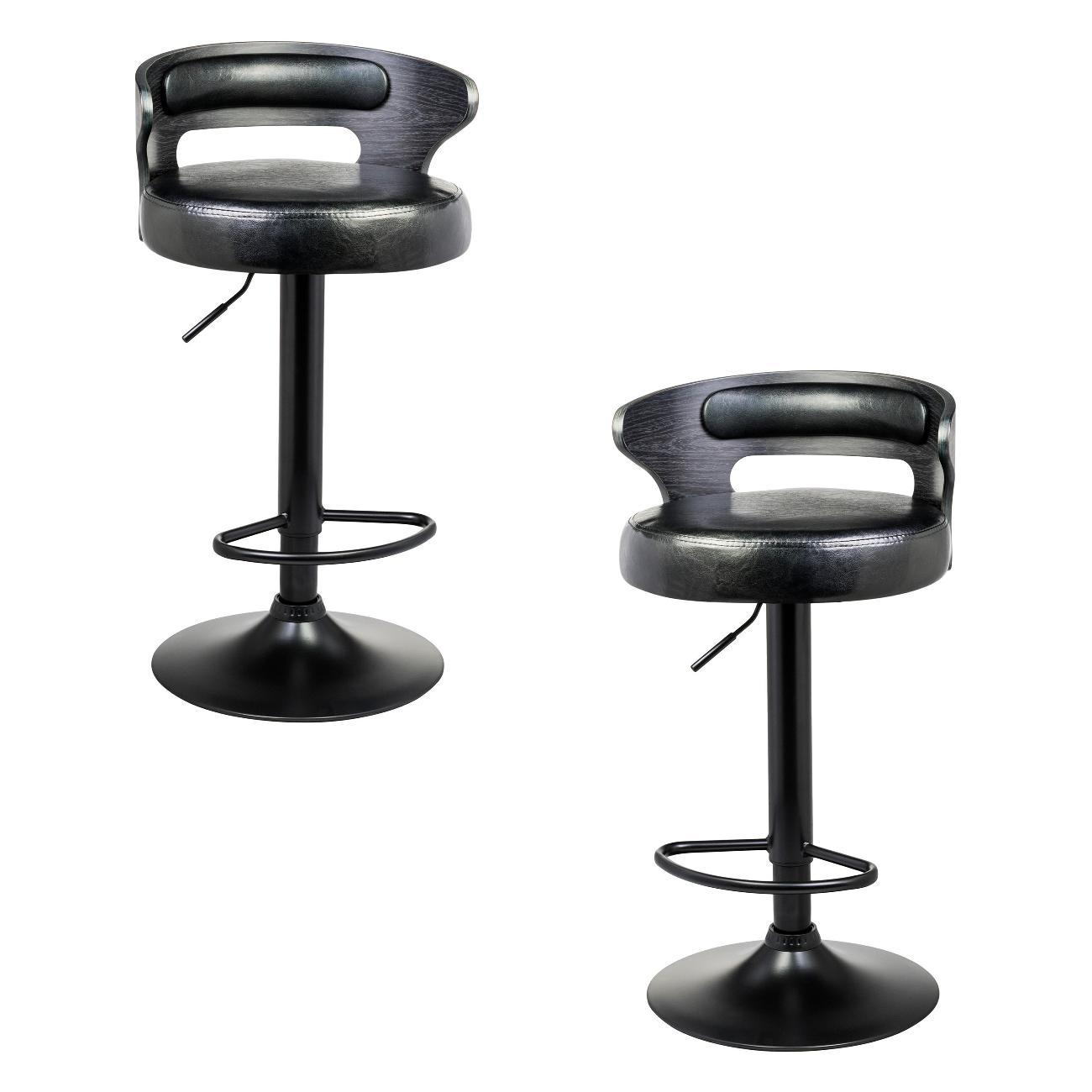 Изображение товара Стул барный DOBRIN FRED BLACK 2ElB