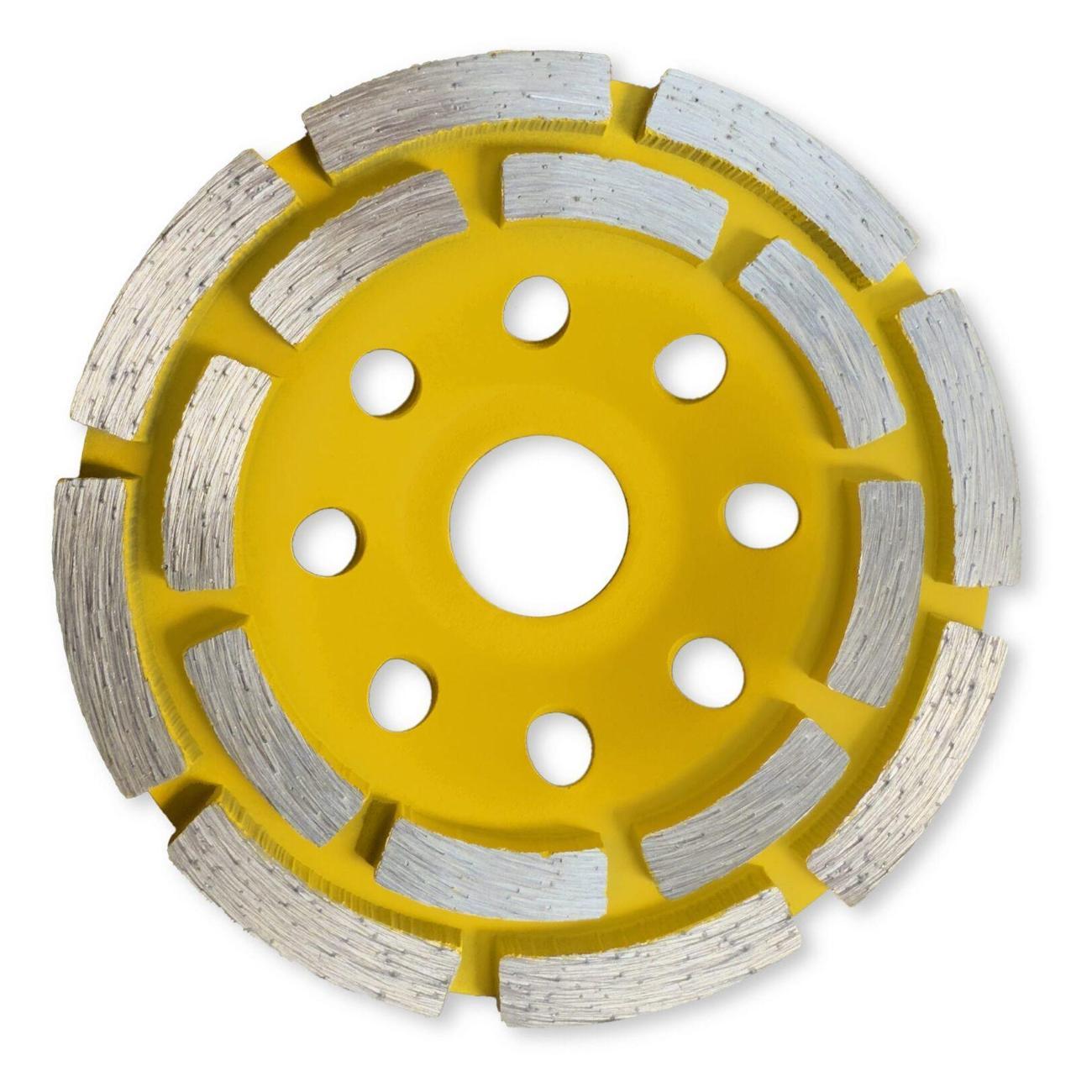 Изображение товара Круг шлифовальный MKSS чашка по бетону Двухрядный сегмент 100x5x22.23mm