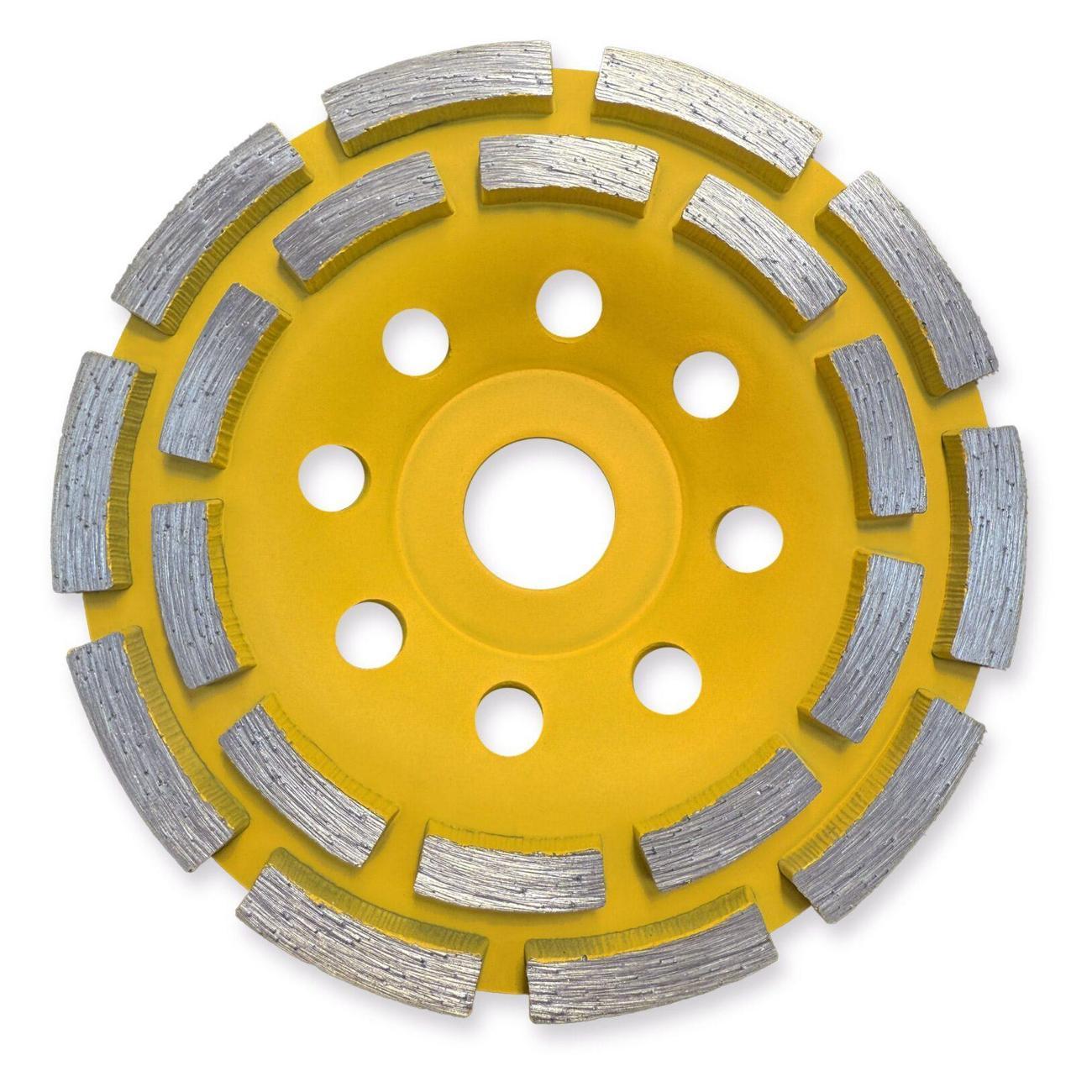 Изображение товара Круг шлифовальный MKSS чашка по бетону Двухрядный сегмент 125x5x22.23mm