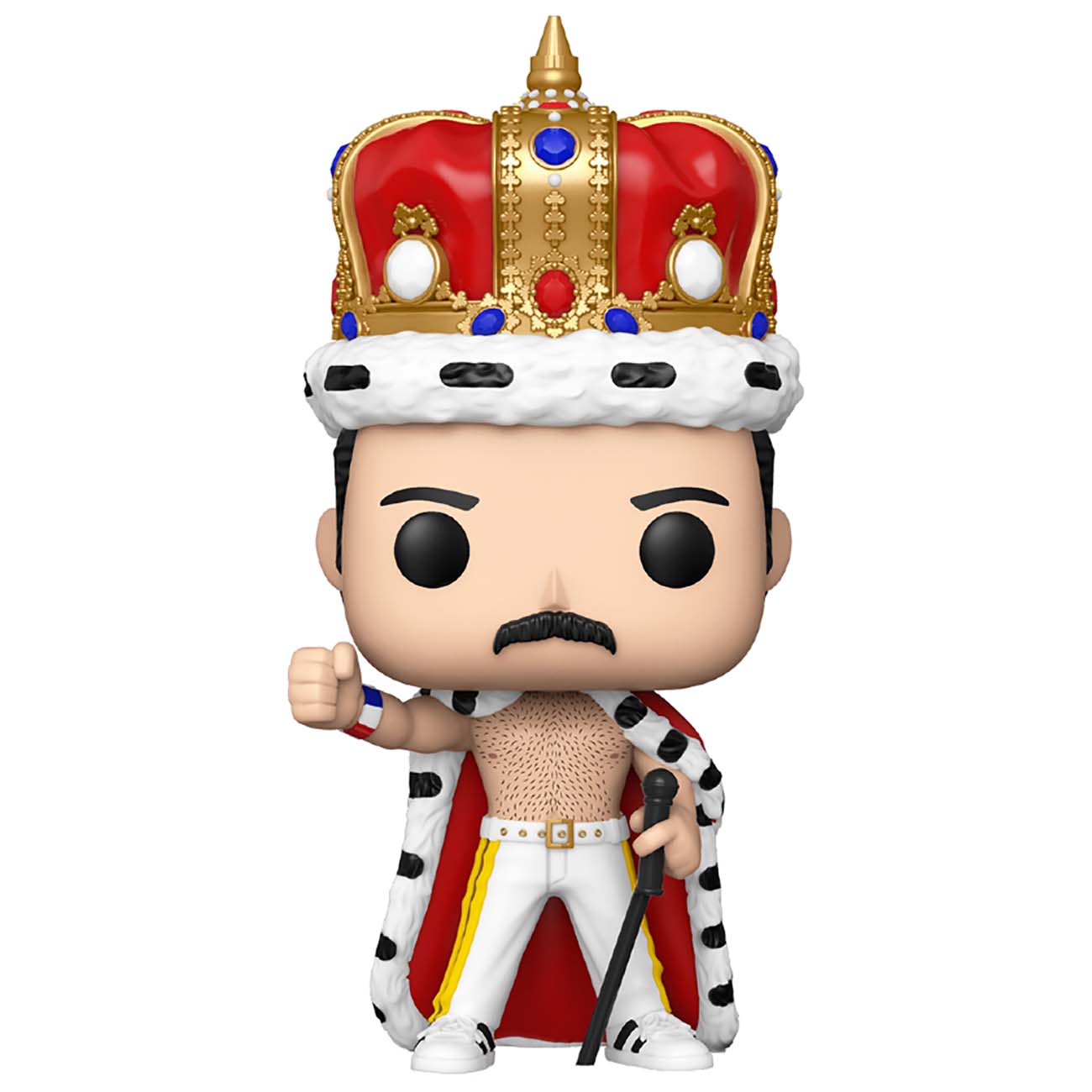 Купить Фигурка Funko POP! Rocks: Queen: Freddie Mercury King в каталоге  интернет магазина М.Видео по выгодной цене с доставкой, отзывы, фотографии  - Москва