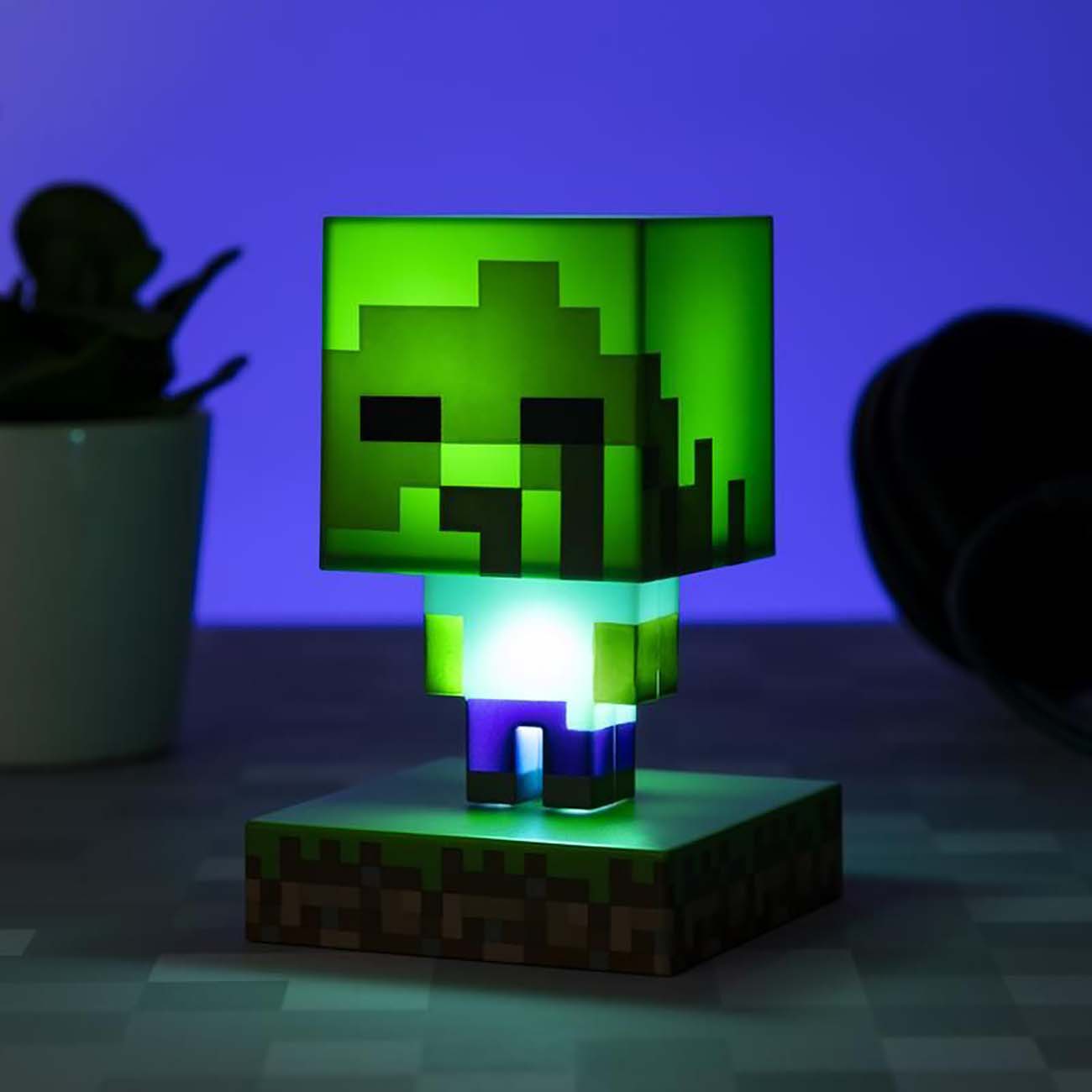 Купить Светильник геймерский Paladone Minecraft Zombie Icon Light в  каталоге интернет магазина М.Видео по выгодной цене с доставкой, отзывы,  фотографии - Москва