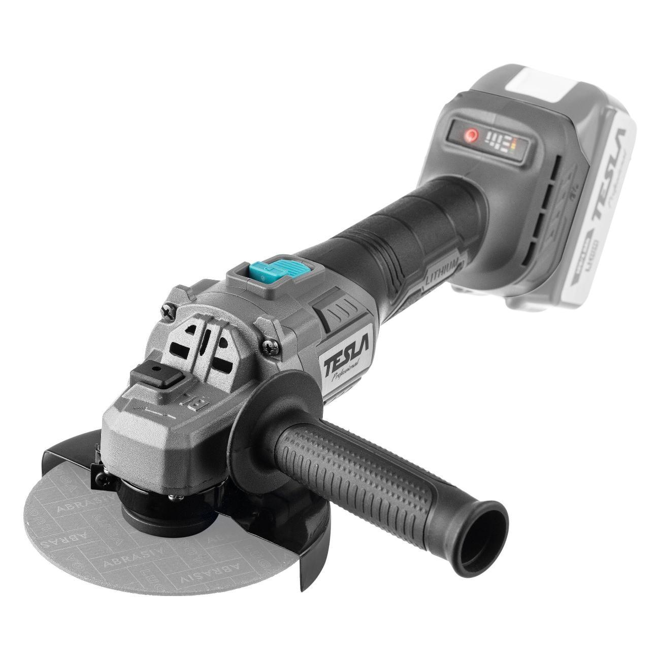 Изображение товара Шлифмашина угловая (болгарка) Tesla Аккум.УШМ TESLA TB18BL