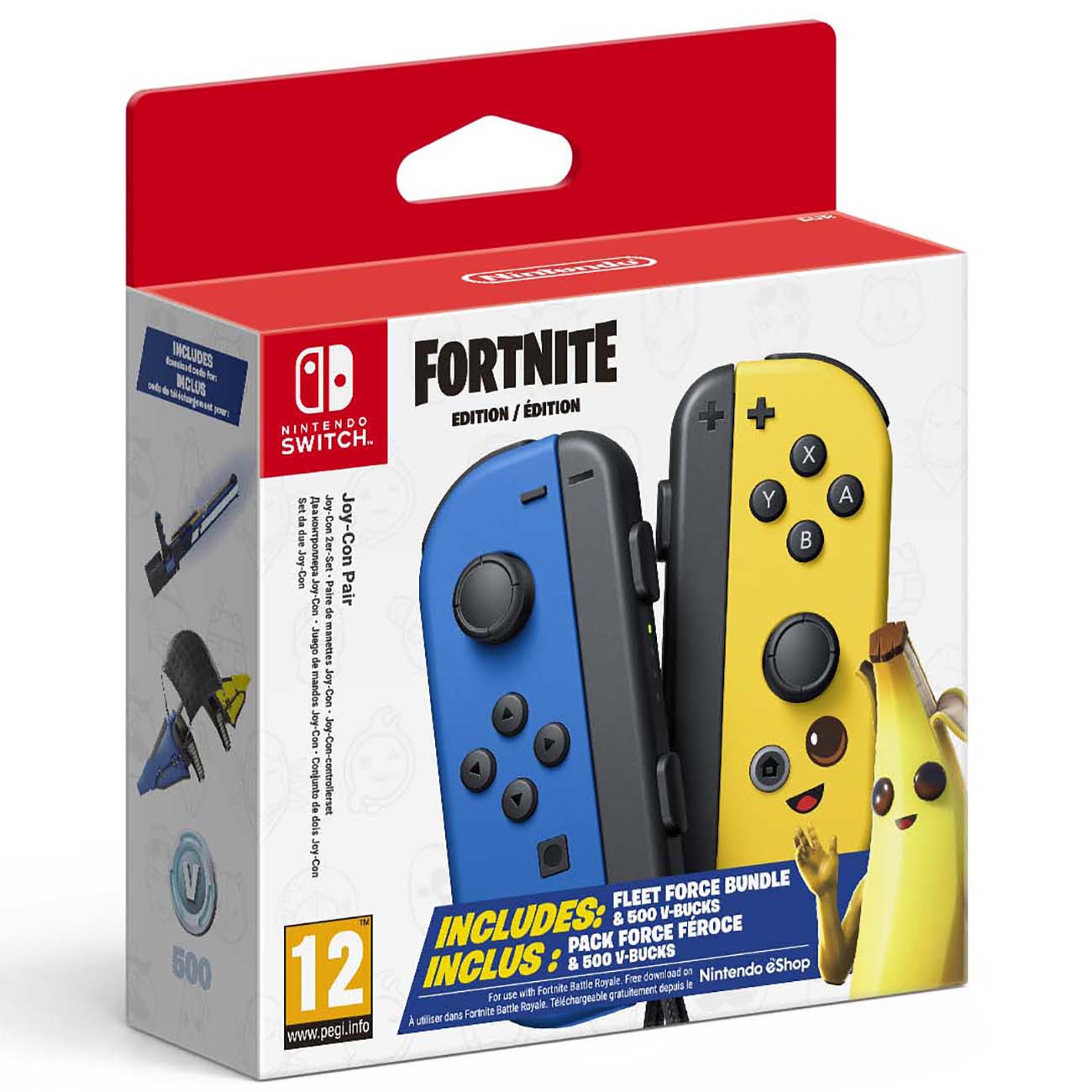 Купить Геймпад для Switch Nintendo 2 контроллера Joy-Con Fortnite в  каталоге интернет магазина М.Видео по выгодной цене с доставкой, отзывы,  фотографии - Москва