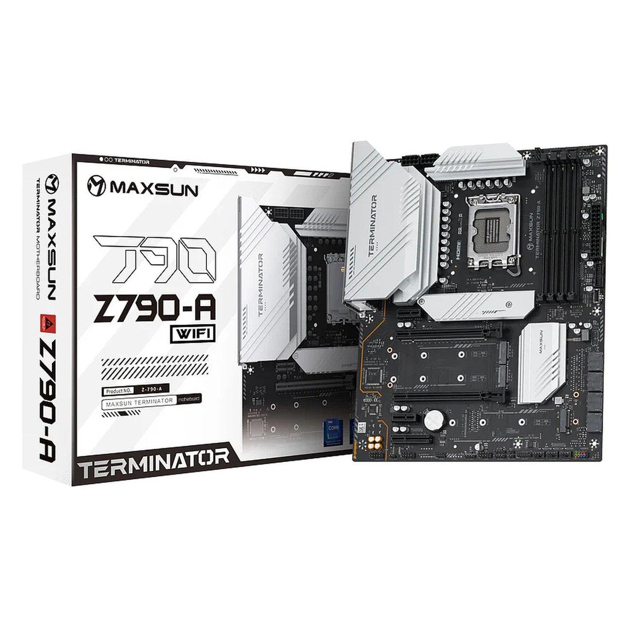 Изображение товара Материнская плата MAXSUN MS-Terminator Z790-A WIFI LGA1700 (ATX, Wi-Fi)