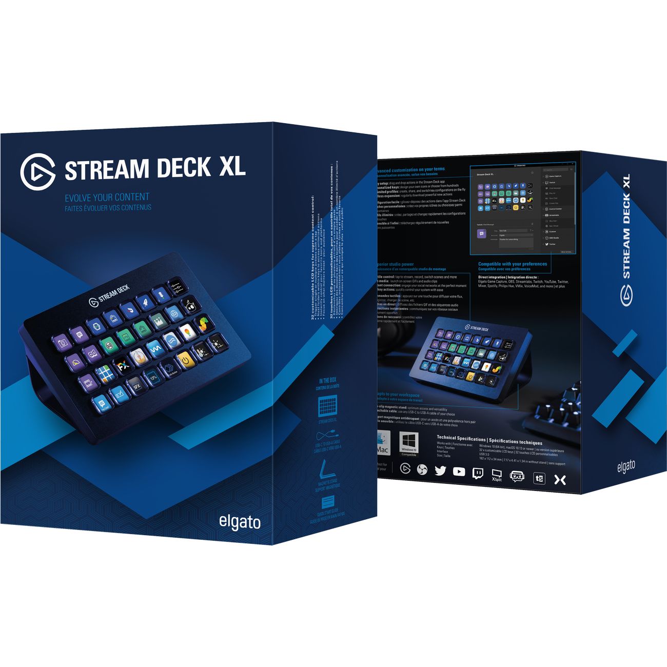 Купить Панель для стриминга Elgato Stream Deck XL (10GAT9901) в каталоге  интернет магазина М.Видео по выгодной цене с доставкой, отзывы, фотографии  - Москва