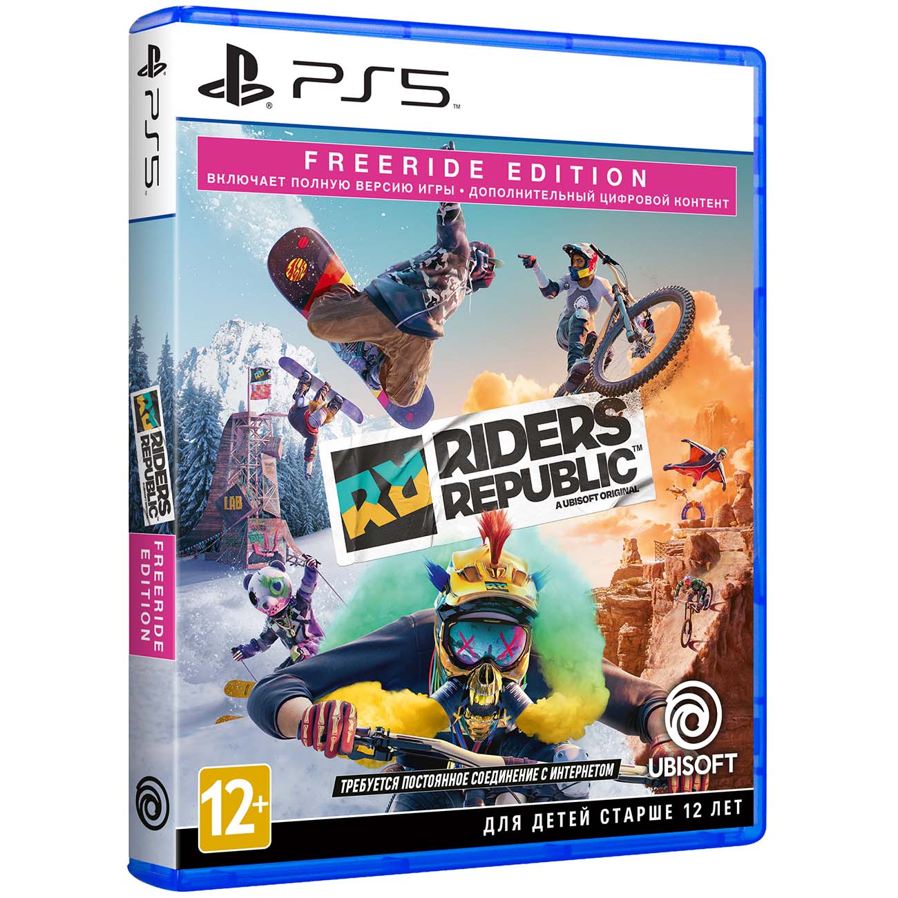 Купить PS5 игра Ubisoft Riders Republic. Freeride Edition в каталоге  интернет магазина М.Видео по выгодной цене с доставкой, отзывы, фотографии  - Москва