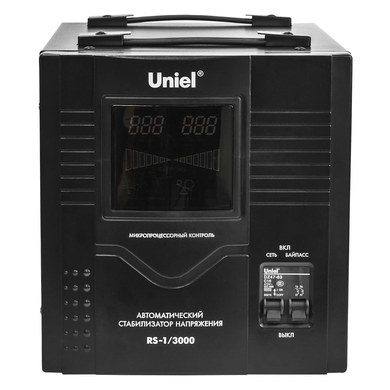 Изображение товара Стабилизатор Uniel RS-1/3000